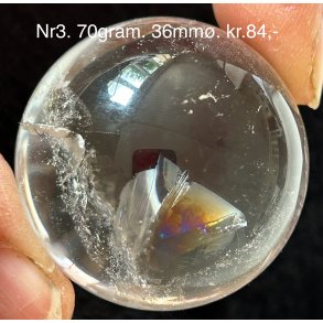 Bjergkrystal kugle-3