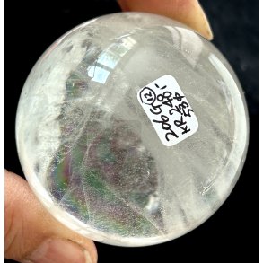 Bjergkrystal kugle-12, 206gram. 53mm�. 