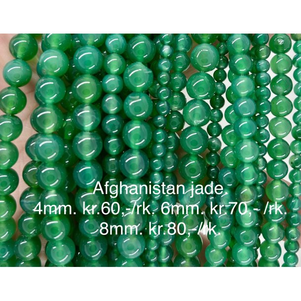 Jade Afganistan  8mm. 