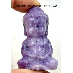 Baby Buddha lepidolit