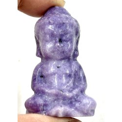 Baby Buddha lepidolit