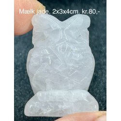 Mlk jade 2x3x4cm. 