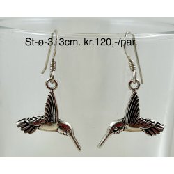 S925 sterling slv rering-3, 3cm. 