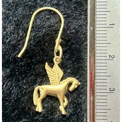 S925 sterling slv rering-5. 3,5cm. Gold plated. 