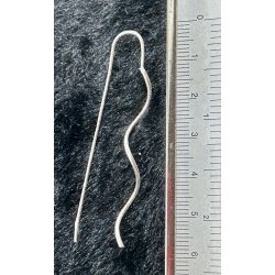 S925 sterling slv rering-6, 6cm. 