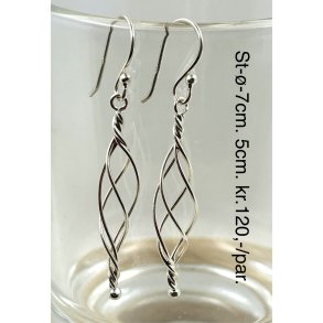 S925 sterling slv rering-7, 5cm. 