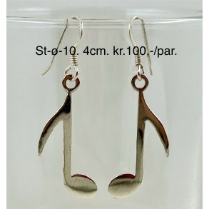 S925 sterling slv rering-10, 4cm. 