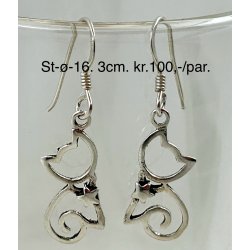 S925 sterling slv rering-16, 3cm. 