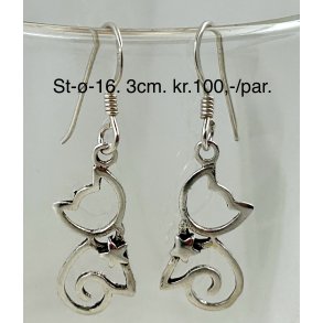 S925 sterling slv rering-16, 3cm. 