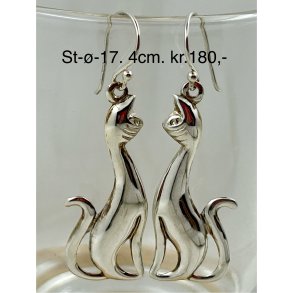 S925 sterling slv rering-17, 4cm. 