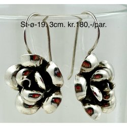 S925 sterling slv rering-19, 3cm. 