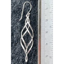 S925 sterling slv rering-22, 5cm. 