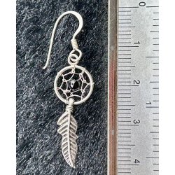 S925 sterling slv rering-24, 4cm. onyx