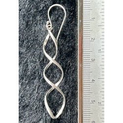 S925 sterling slv rering-26, 6cm. 