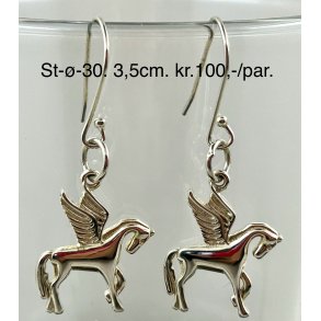 S925 sterling slv rering-30, 3,5cm. 