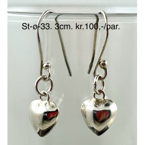 S925 sterling slv rering-33, 3cm. 