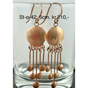 S925 sterling slv rering-42, 6cm. 