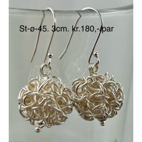 S925 sterling slv rering-45. 3cm. 