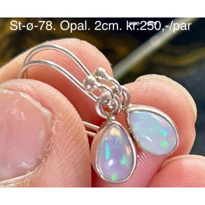 S925 sterling slv rering-78, opal. 