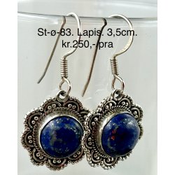S925 sterling slv rering-83, lapis