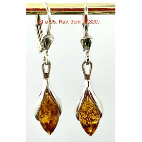 S925 sterling slv rering-95, rav. 