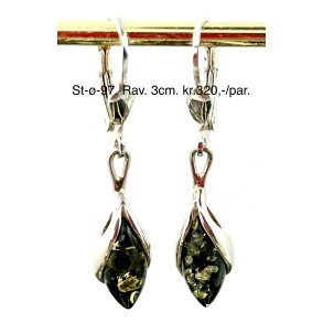 S925 sterling slv rering-97, rav. 