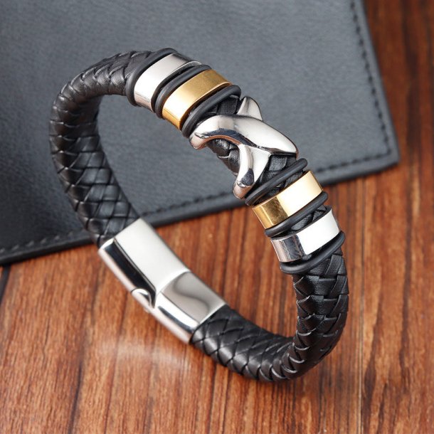 Okselder armbnd 21cm. m/stlls+charms-2