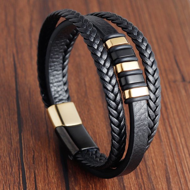 Okselder armbnd m/stlls+charms-21,  21cm. 