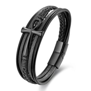 Okselder armbnd m/stlls+charms-23,  21cm. 