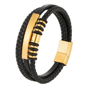 Okselder armbnd m/stlls+charms-27,  21cm. 