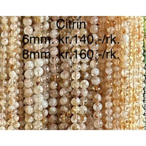 Citrin. Ca.38cm. 8mm. 