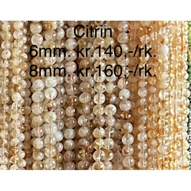 Citrin. Ca.38cm. 6mm. 