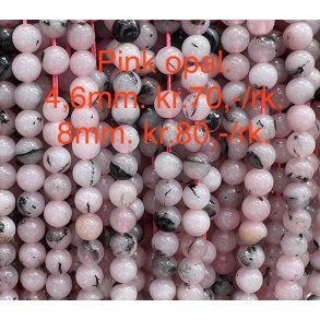 Opal pink 4mm. 