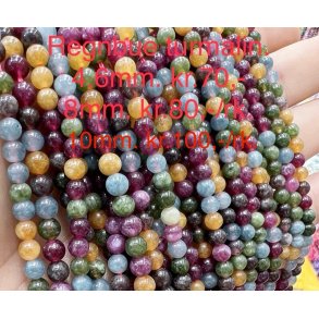 Turmalin regnbue 10mm. 