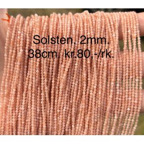 Fersken mnesten. 2mm. 