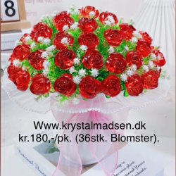 lav selv blomster-6. Pakning til 36stk. Blomster. 