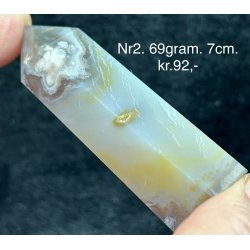 Grn blomster agat trn-2