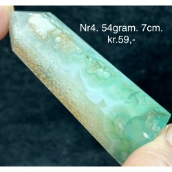 Grn blomster agat trn-4