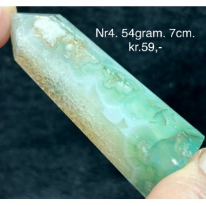 Grn blomster agat trn-4