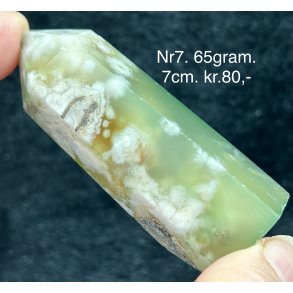 Grn blomster agat trn-7