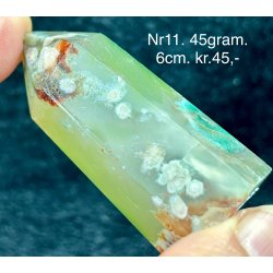 Grn blomster agat trn-11