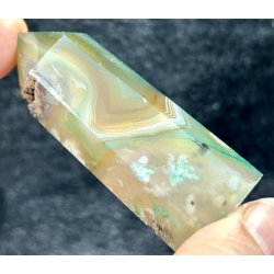 Grn blomster agat trn-13