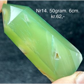 Grn blomster agat trn-14