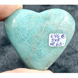 Amazonit med rgkvarts hjerte-10
