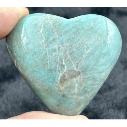 Amazonit med rgkvarts hjerte-10