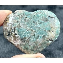 Amazonit med rgkvarts hjerte-19
