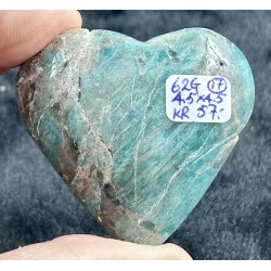 Amazonit med rgkvarts hjerte-17