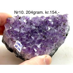 Sm ametyst krystal klynge-10