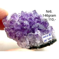 Sm ametyst krystal klynge-6