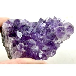 Sm ametyst krystal klynge-6